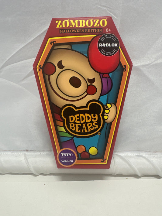 Deddy Bears Zombozo Halloween Edition Collectible Figure – Roblox Digital Item Included