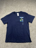 Keystone Light Bass Graphic T Shirt Navy Size L — photo 1