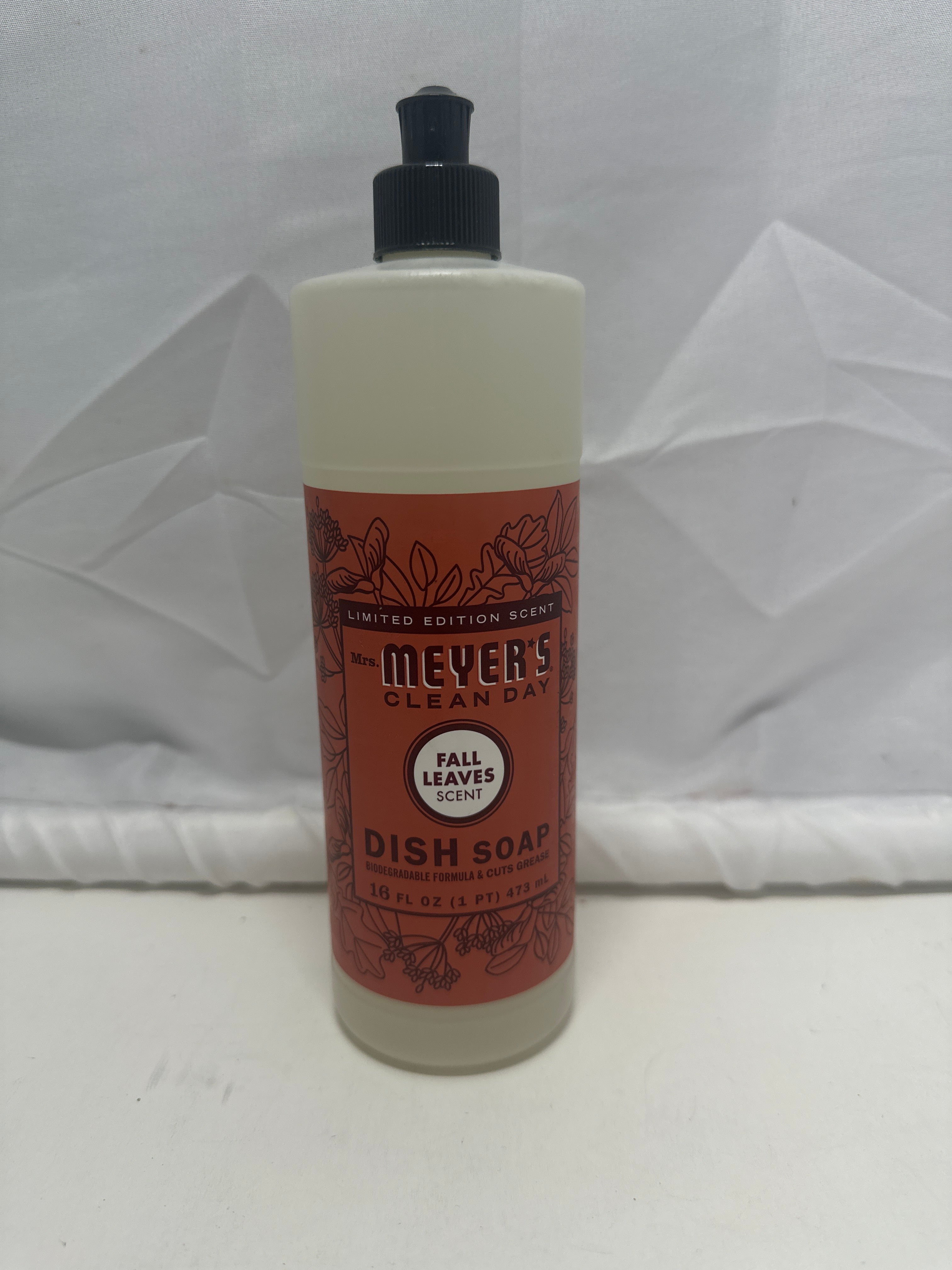 Mrs. Meyer’s Clean Day Fall Leaves Scent Dish Soap