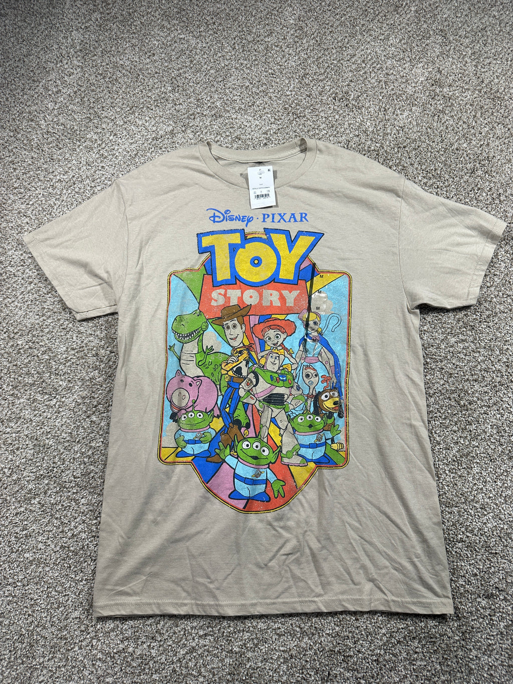 Disney Pixar Toy Story Graphic T-Shirt Mens Medium