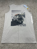 Cat & Jack Warm Gray Gone Surfing Sleeveless Tank Top Size XL 14 - Photo 1