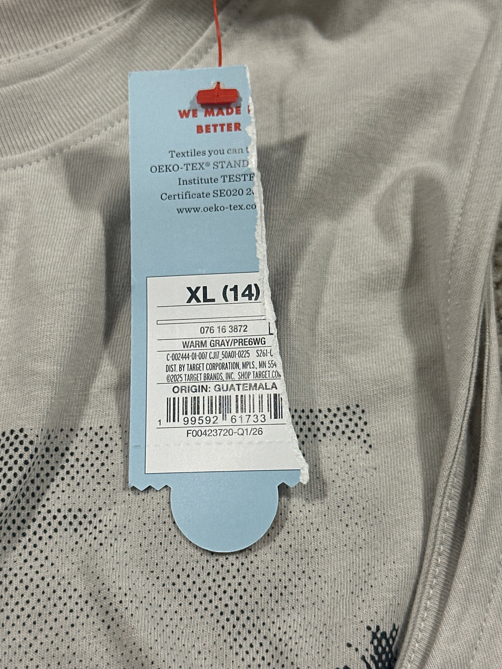 Cat & Jack Warm Gray Gone Surfing Sleeveless Tank Top Size XL 14 - Photo 4