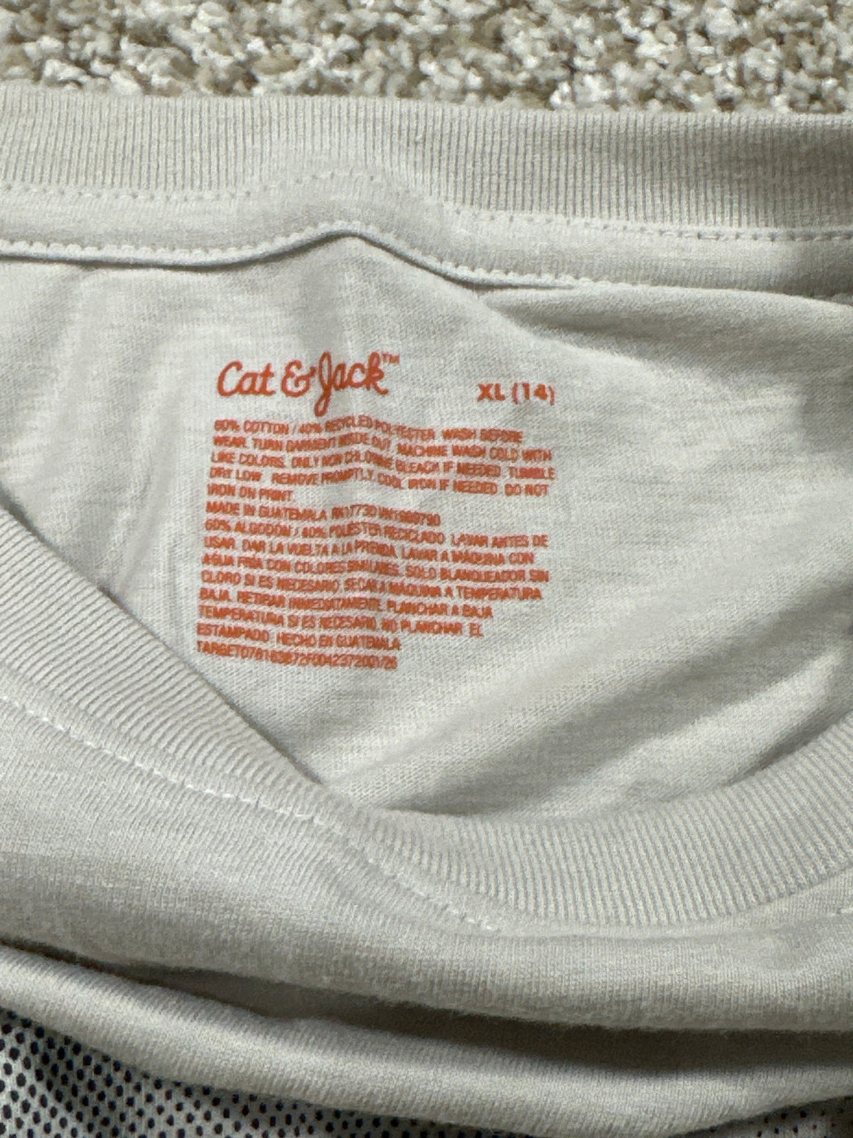 Cat & Jack Warm Gray Gone Surfing Sleeveless Tank Top Size XL 14 - Photo 5