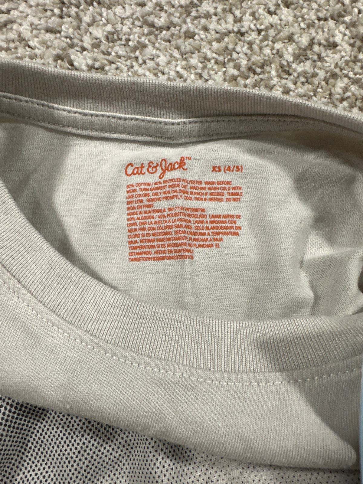 Cat & Jack Warm Gray Gone Surfing Sleeveless Tank Top Size XS 4 5 - Photo 4