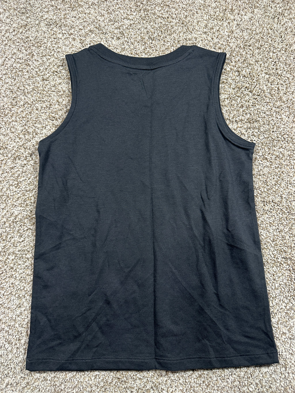 Cat & Jack charcoal sleeveless tank top size S (6/7)
