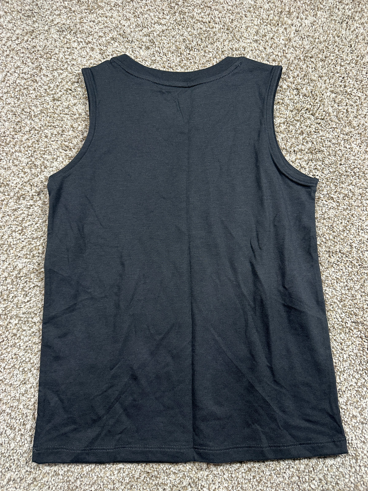 Cat & Jack charcoal sleeveless tank top size S (6/7)