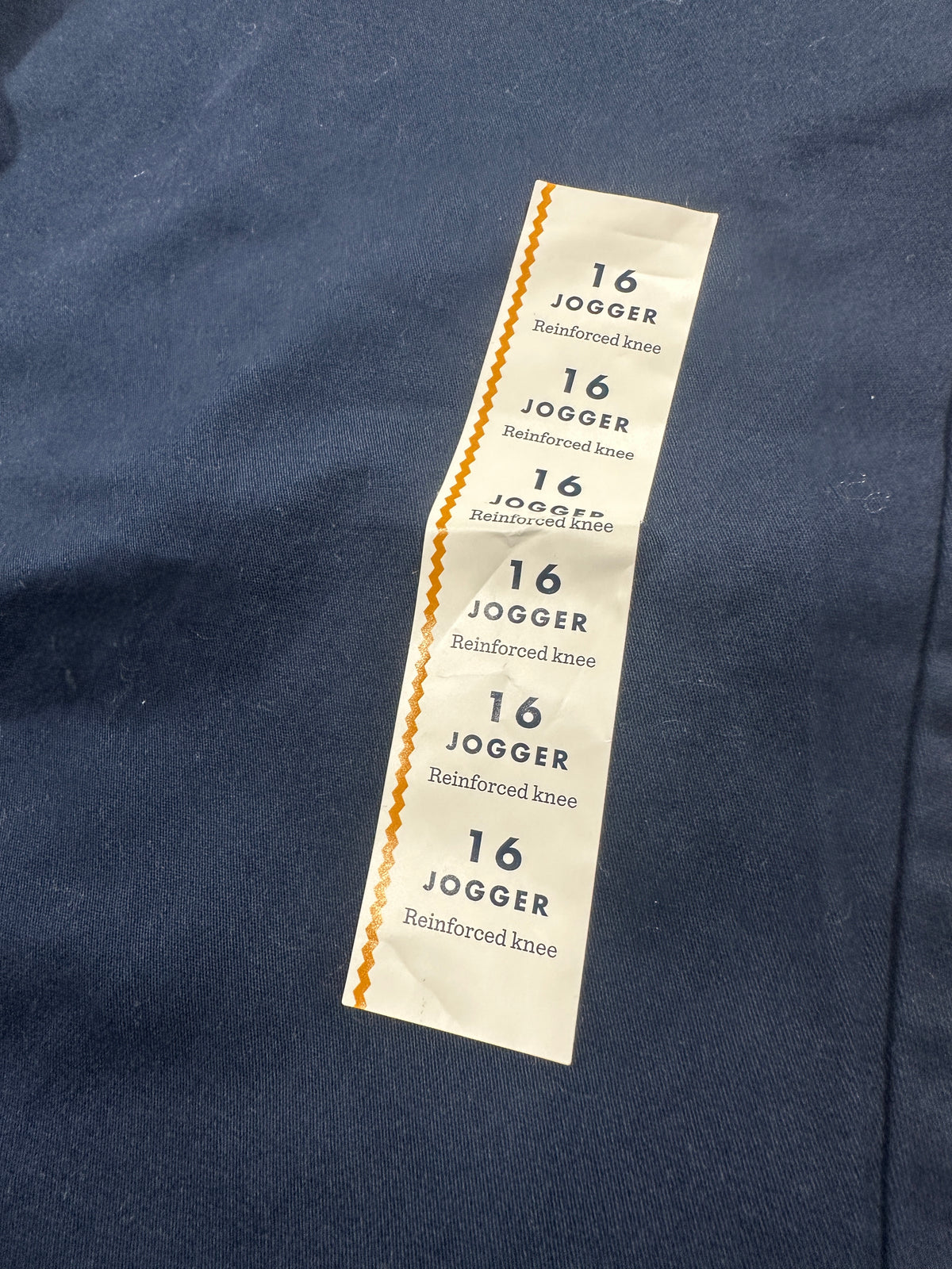 Cat & Jack boys navy blue pull-on stretch knit jogger pants size 16