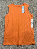 Cat & Jack orange sleeveless tank top size M (8)