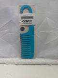 Conair Shower Comb Detangle & Smooth Wide Tooth Comb Blue
