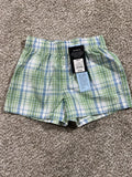 Art Class Green and Blue Plaid Sleep Shorts Size S (6/7) - photo 1