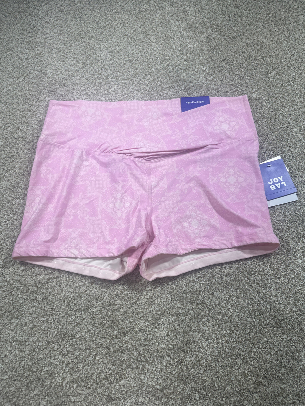 JoyLab Pink Tulle High Rise Shorts Size XXL - photo 1