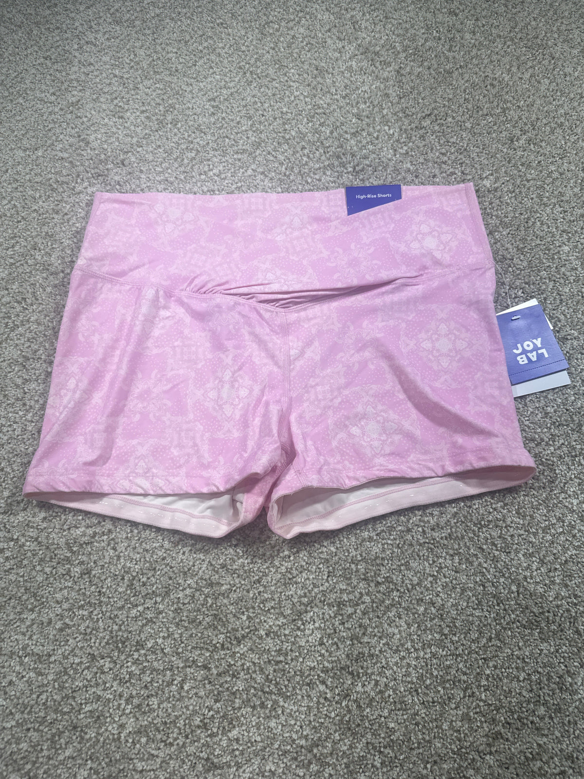 JoyLab Pink Tulle High Rise Shorts Size XXL - photo 1