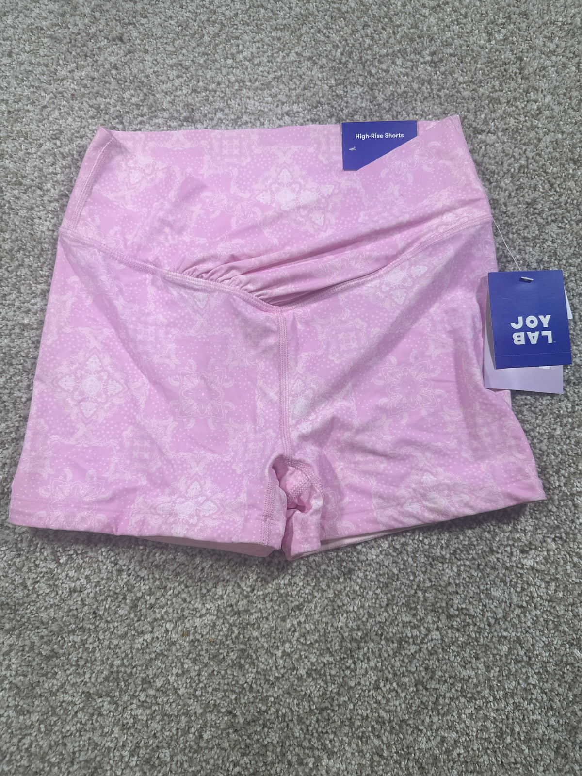 JoyLab Pink Tulle High Rise Shorts Size S - photo 1