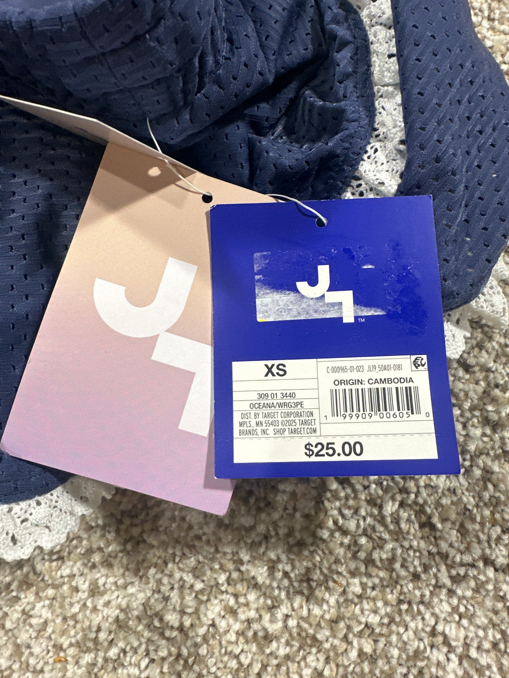 JoyLab Womens Oceana Mid Rise Built In Shorts Size XS — photo 5