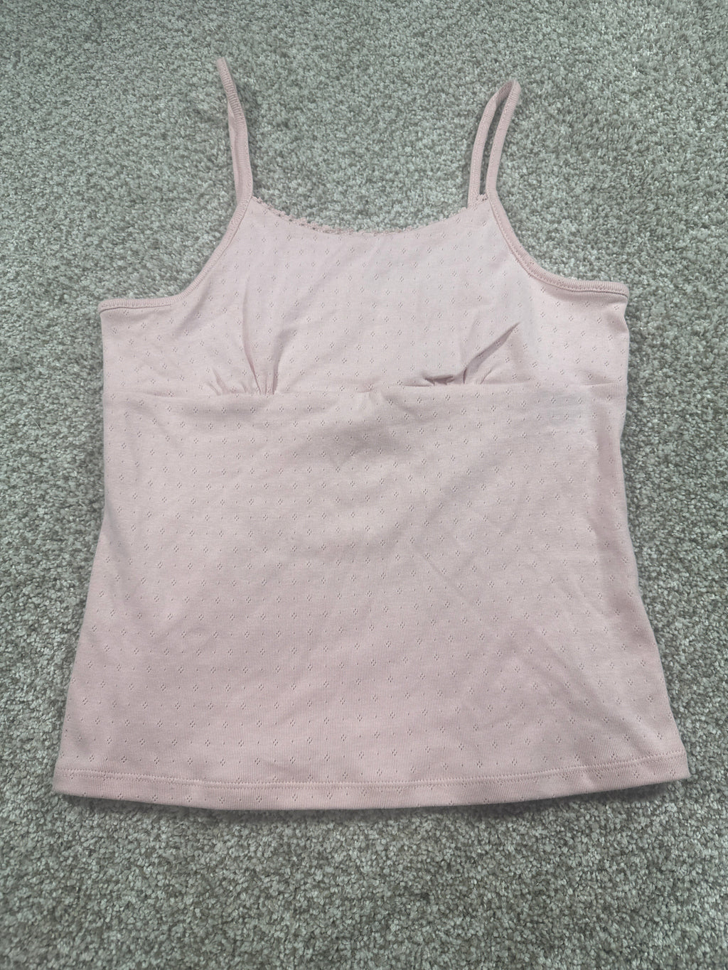 art class Pink Pointelle Camisole Top Size XL (14) - photo 1