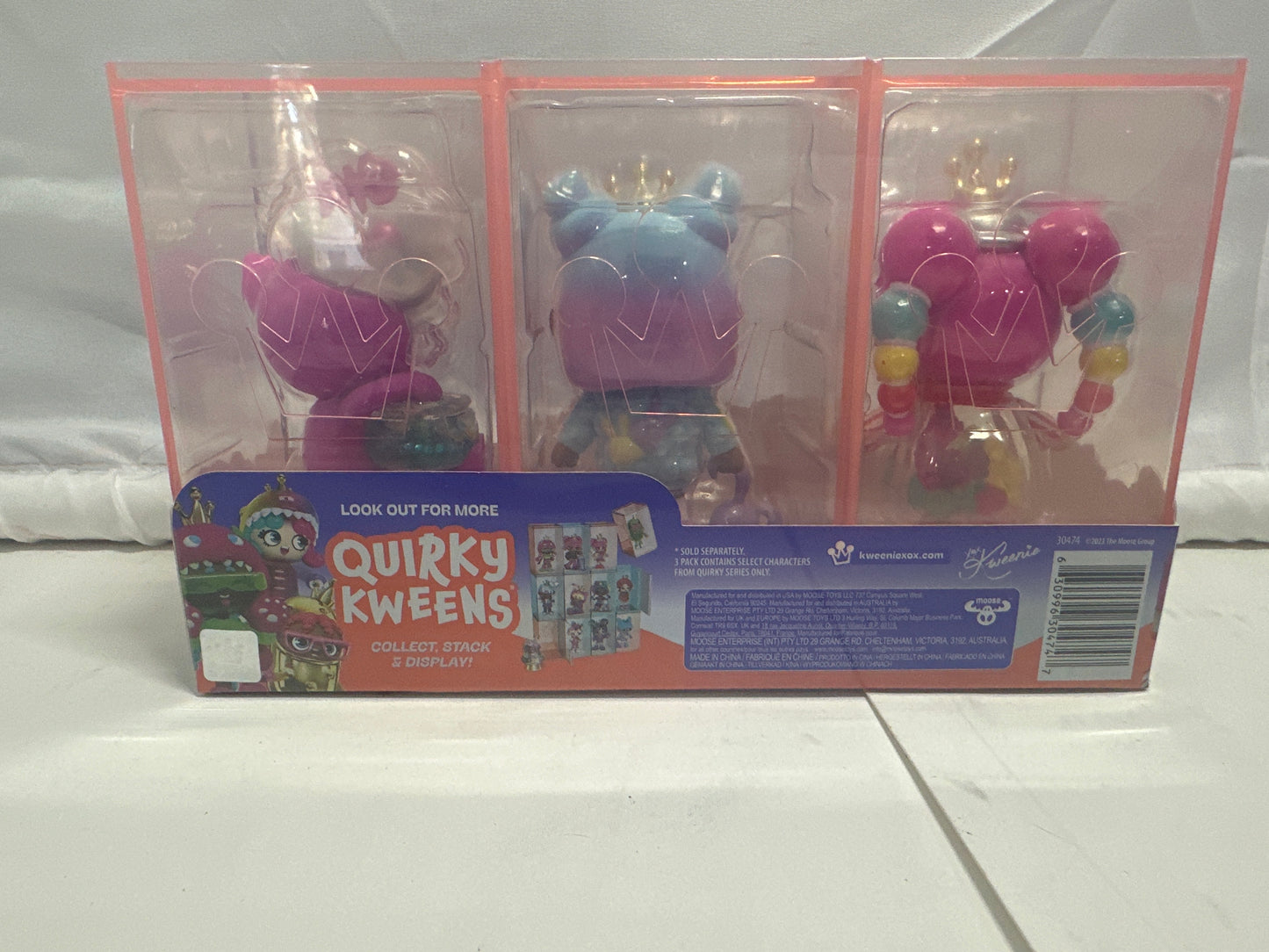 XOX Kweenie Quirky Kweens 3-Pack Collectible Figures