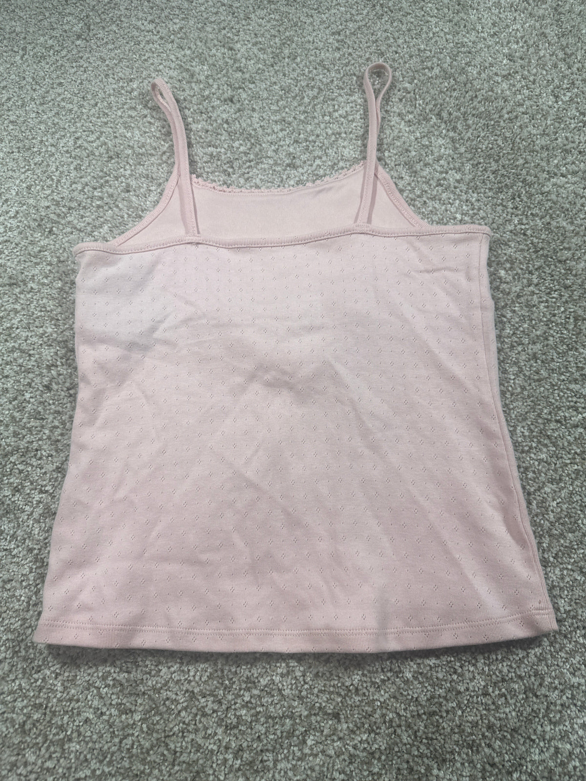 art class Pink Pointelle Camisole Top Size XL (14) - photo 3