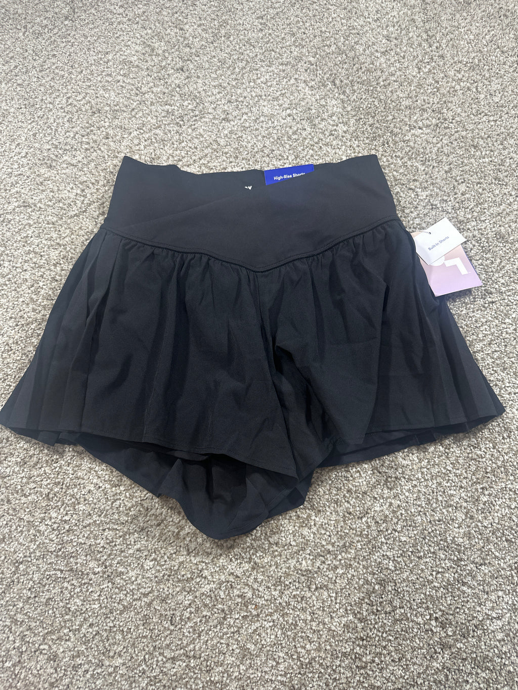 JoyLab Black High Rise Built In Shorts Size M - photo 1