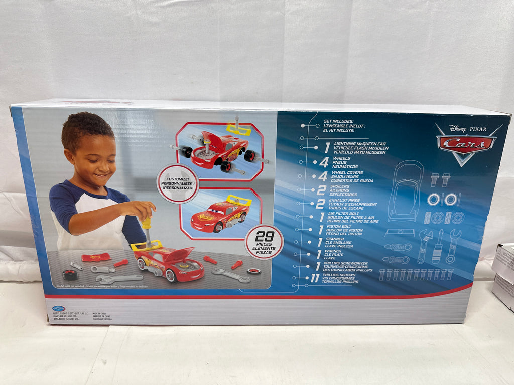 Disney Pixar Cars Lightning McQueen Build & Customize Tool Set