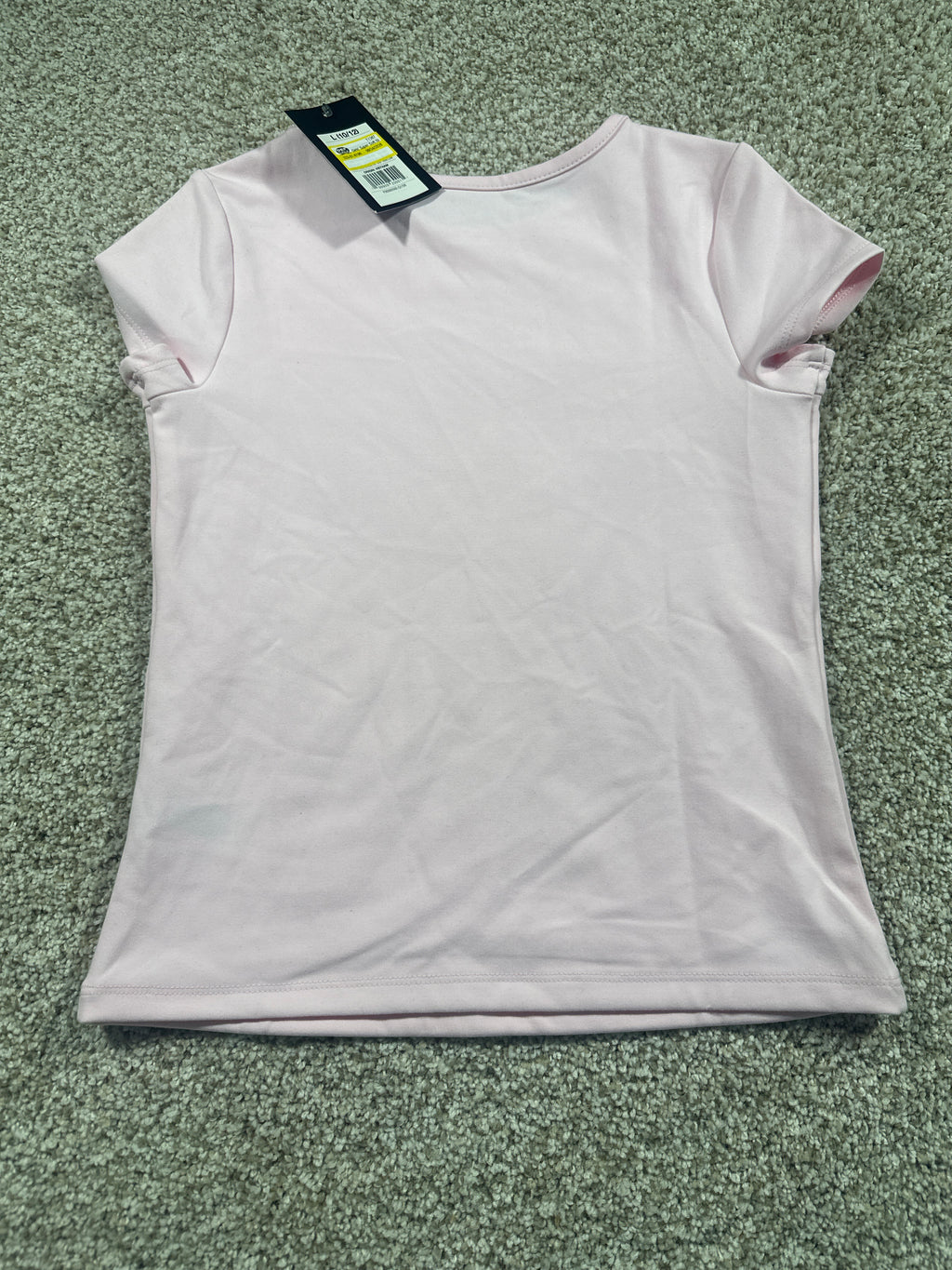 Art Class girls light pink super soft short sleeve T-shirt, size L 10/12