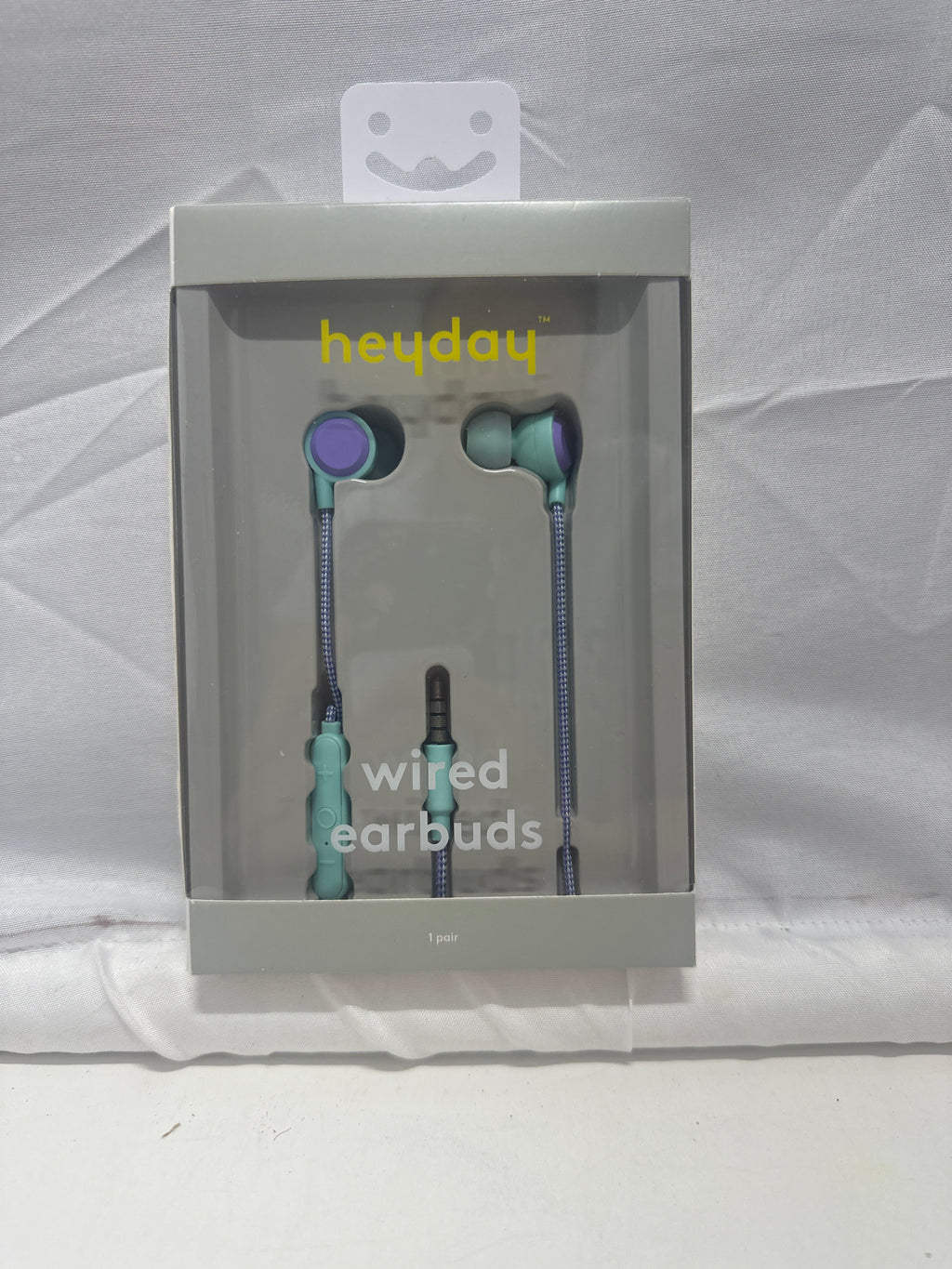 heyday Wired Earbuds with Inline Controls Spring Teal