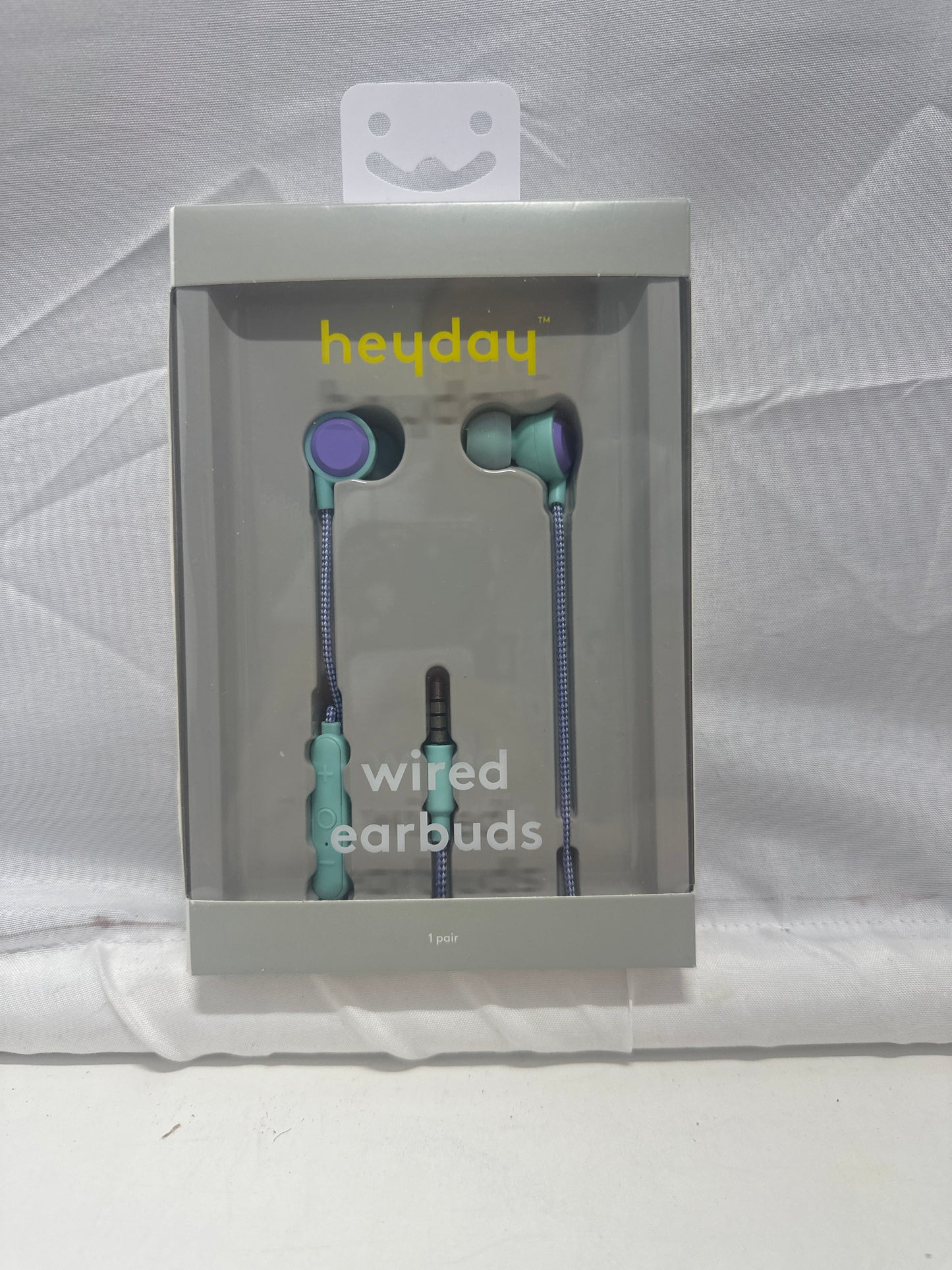 heyday Wired Earbuds with Inline Controls Spring Teal