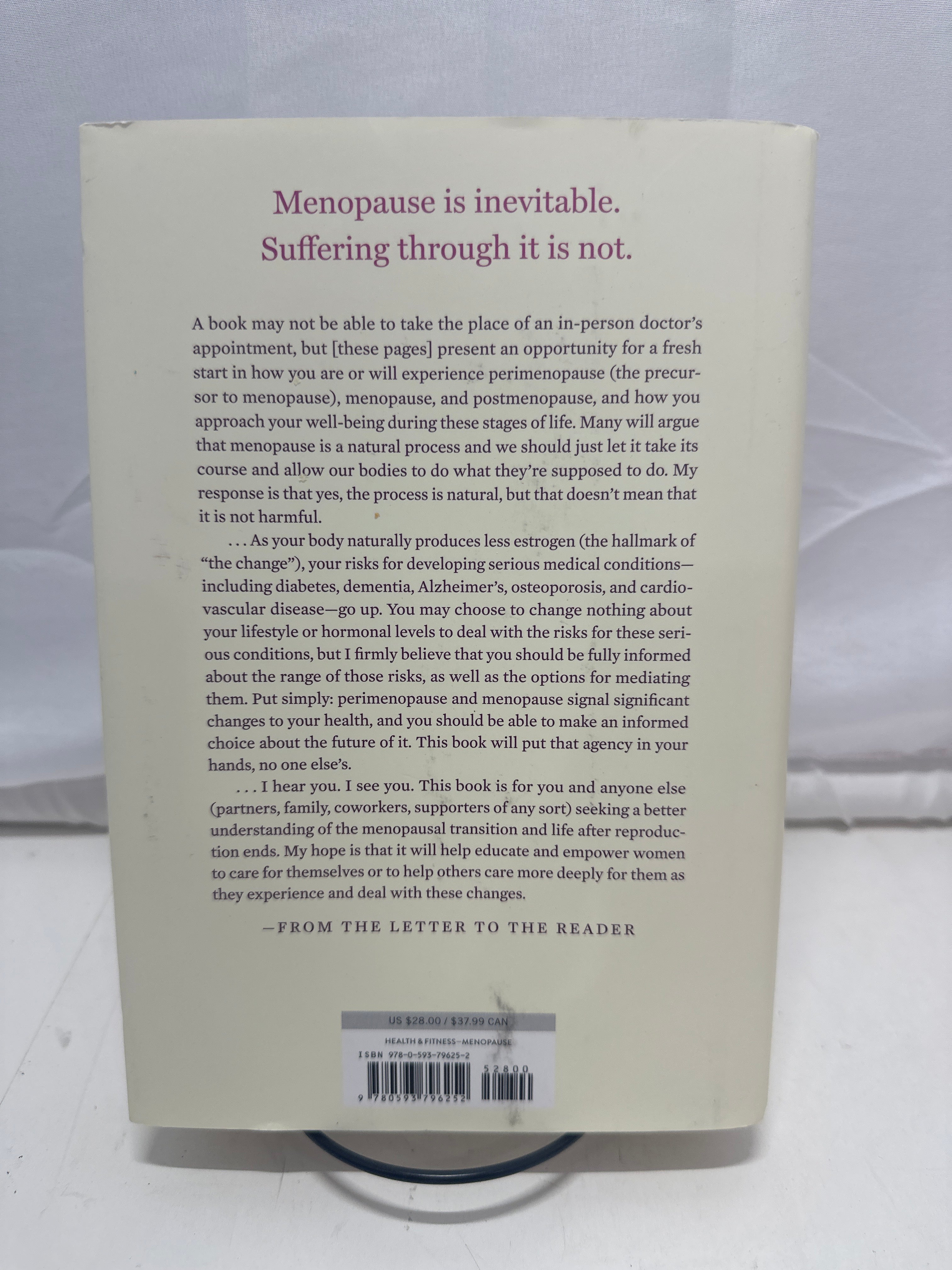 The New Menopause by Mary Claire Haver, MD Hardcover