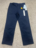 Cat & Jack kids navy straight school uniform pants, size 12