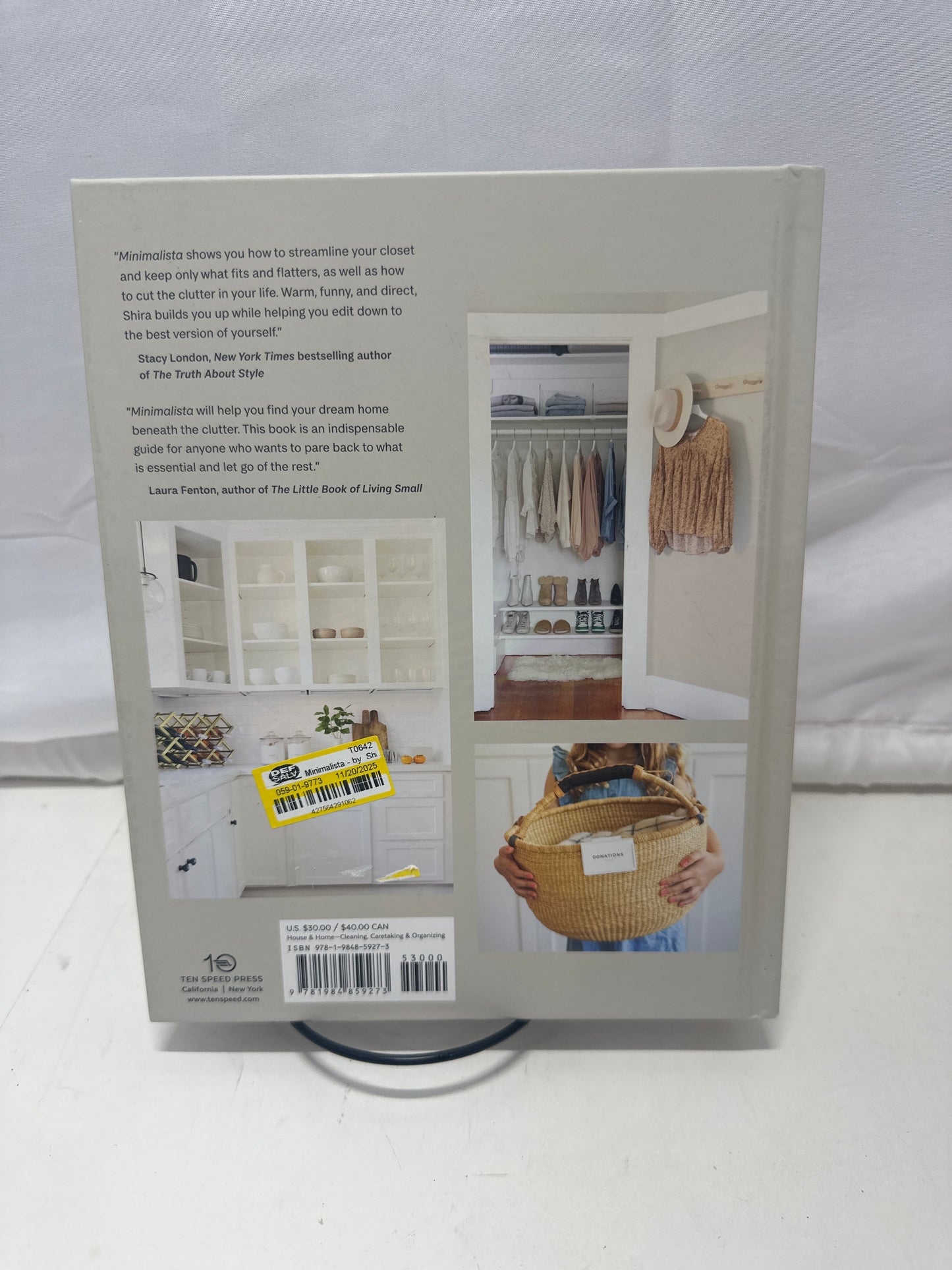 Minimalista – Your Step-by-Step Guide to a Better Home, Wardrobe, and Life by Shira Gill