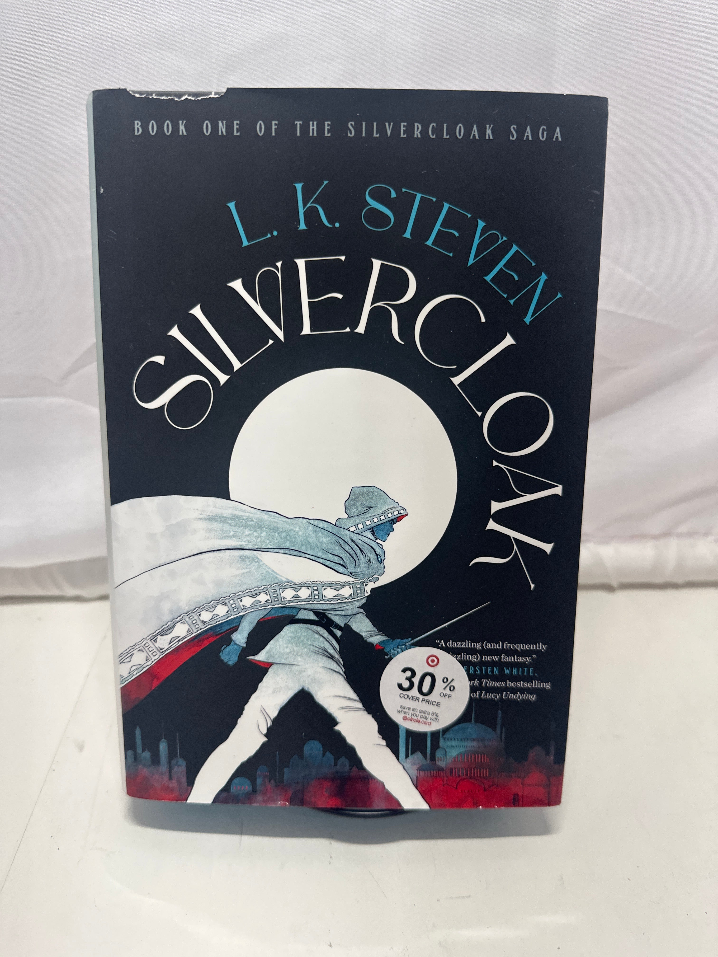Silvercloak L K Steven Hardcover Book One of the Silvercloak Saga Fantasy