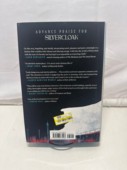 Silvercloak L K Steven Hardcover Book One of the Silvercloak Saga Fantasy