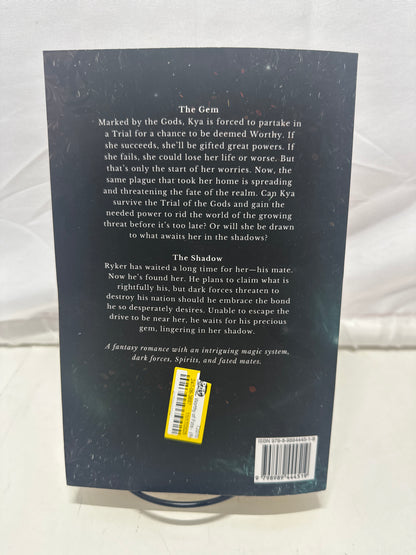 Worthy of Fate A N Caudle Paperback Fantasy Romance Realms in Peril Book 1