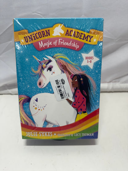 Unicorn Academy Magic of Friendship Books 5-8 Box Set Julie Sykes Paperback
