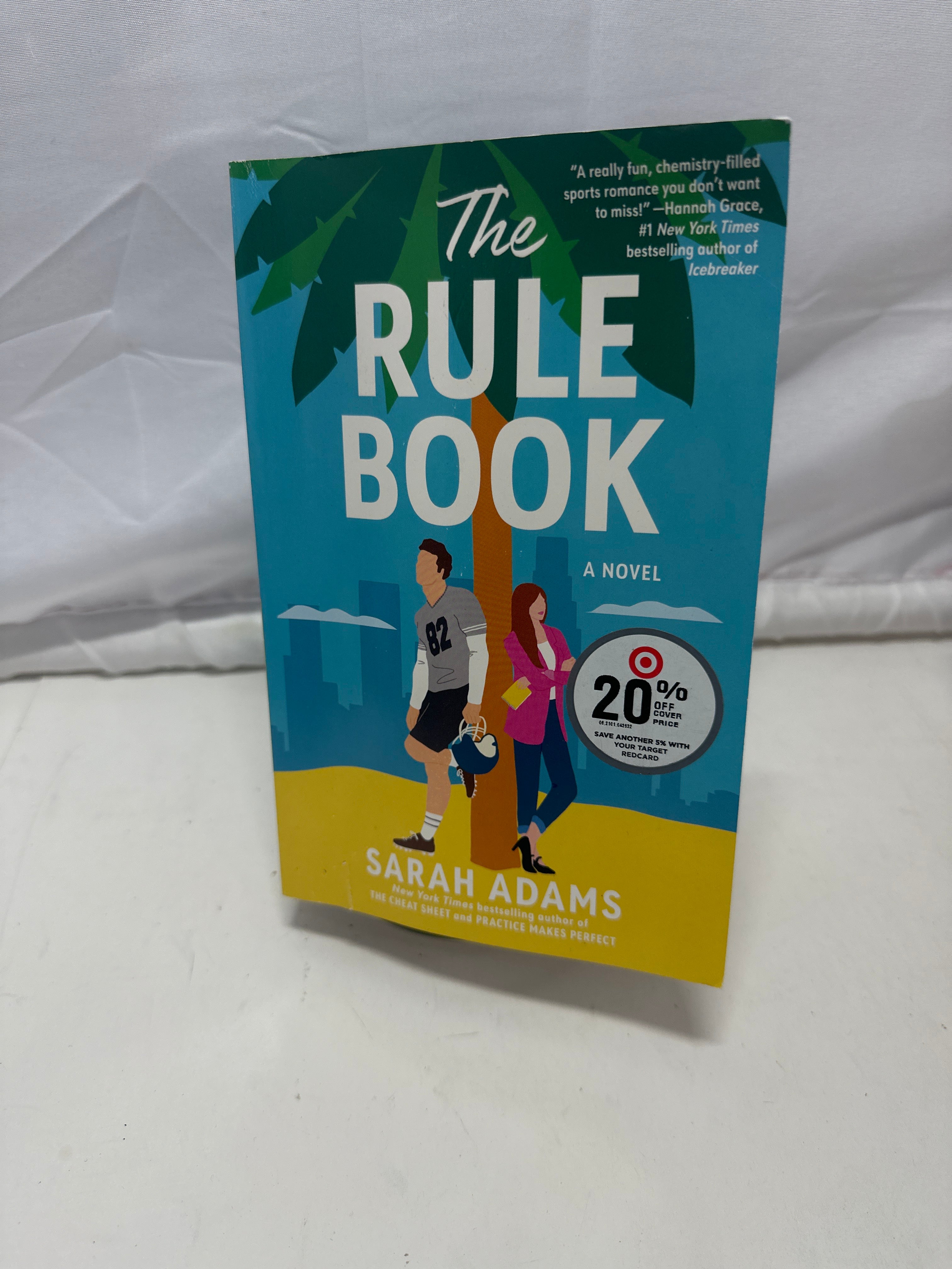 The Rule Book Sarah Adams Paperback Contemporary Romance Novel Book