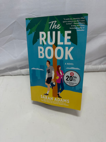 The Rule Book Sarah Adams Paperback Contemporary Romance Novel Book