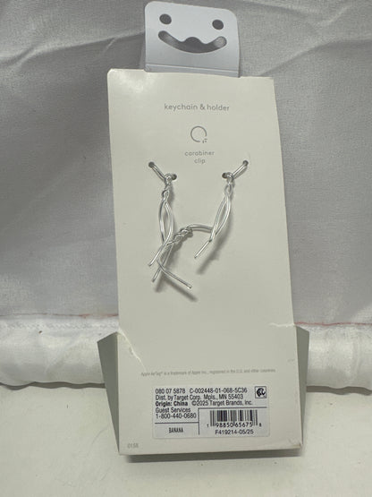 Heyday Banana AirTag Keychain Holder