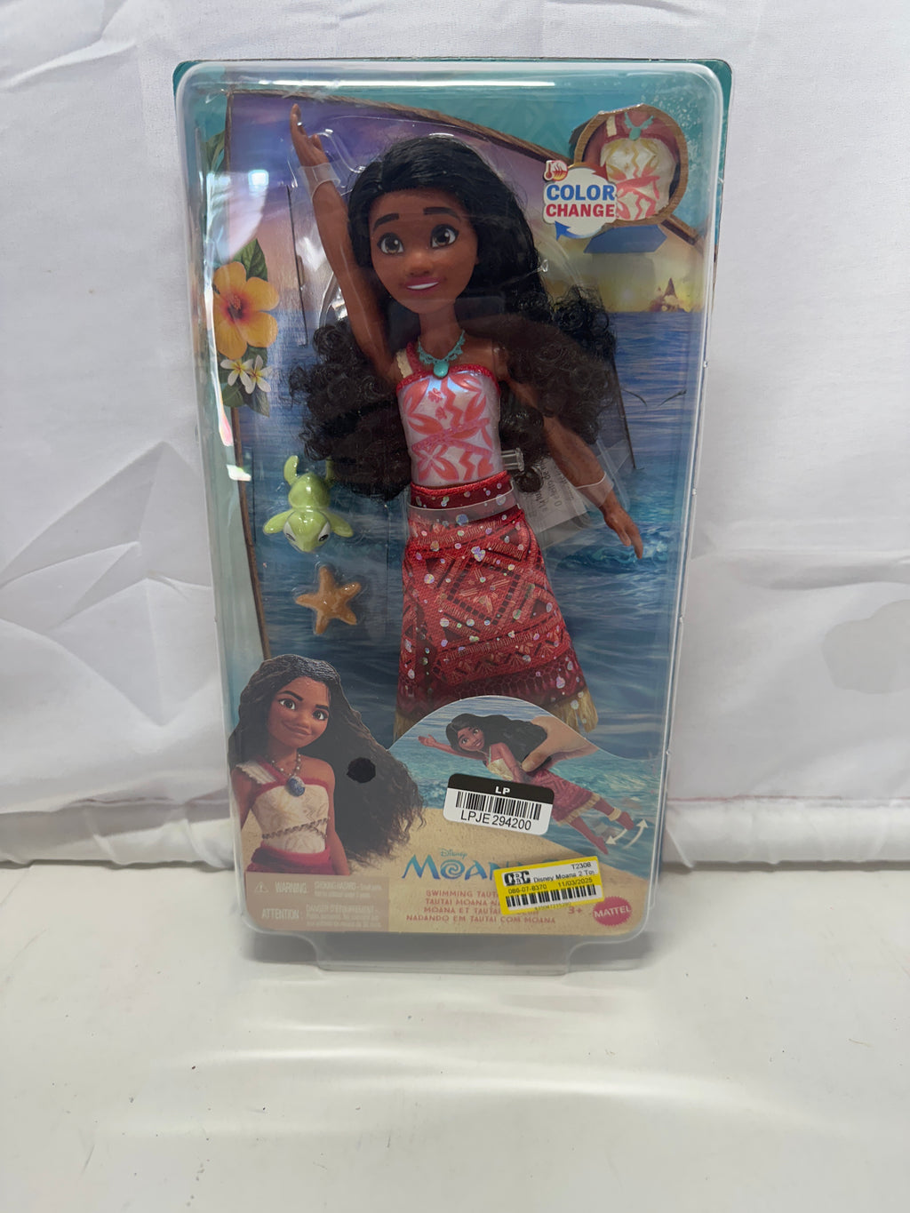 Disney Moana 2 Swimming Moana Doll
