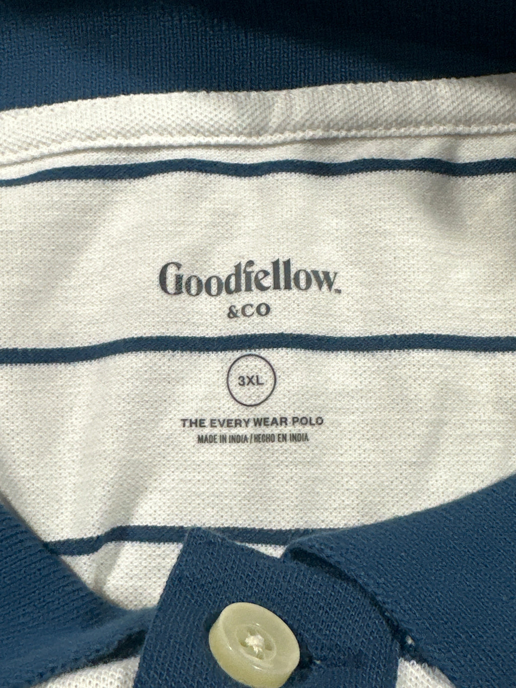 Goodfellow & Co The Every Wear Polo 3XL brand label