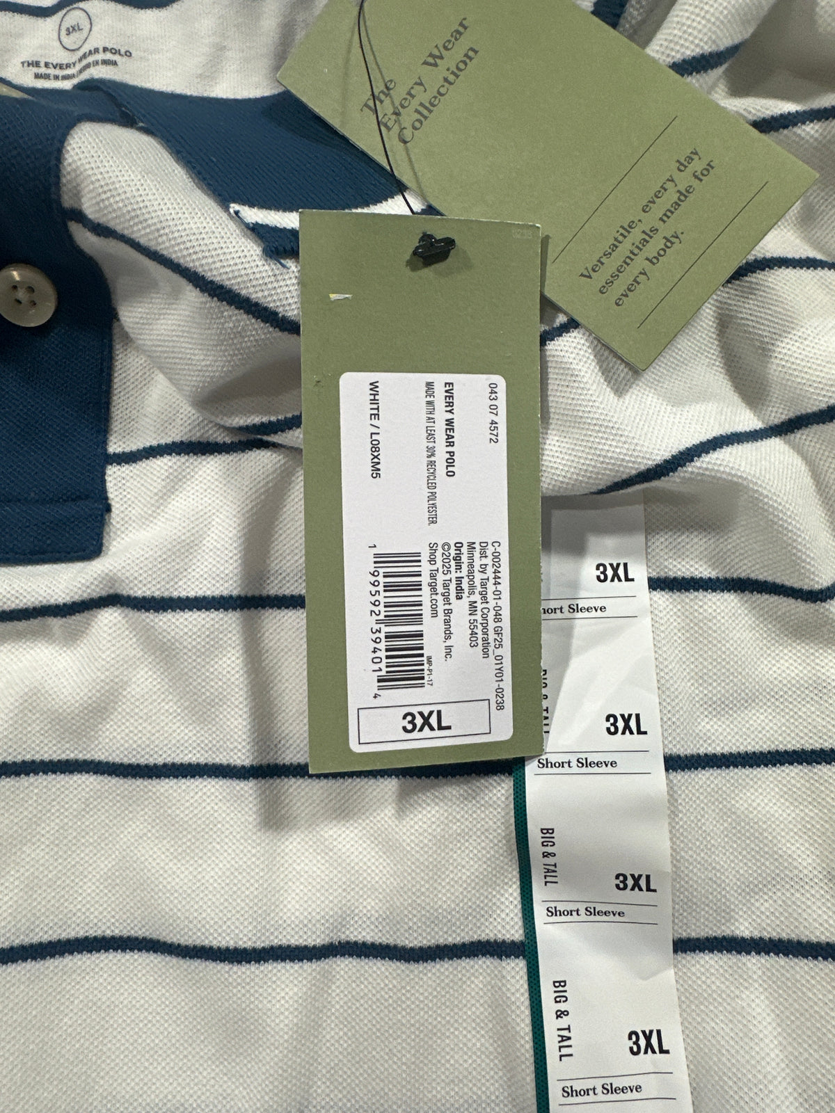 Goodfellow & Co The Every Wear Polo 3XL UPC and product tag