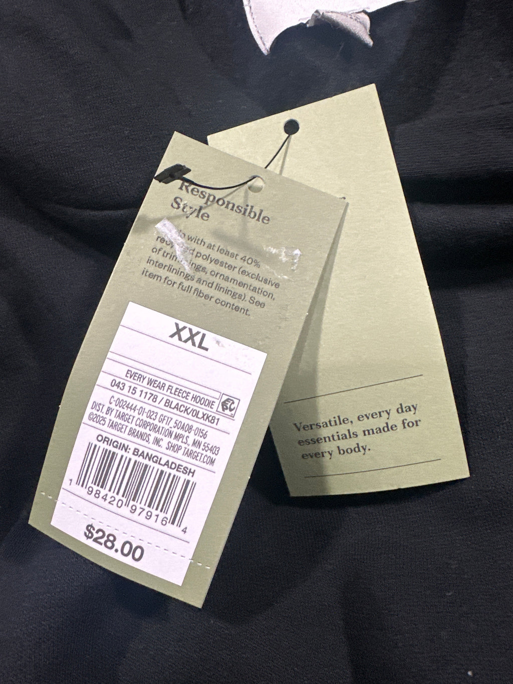 Goodfellow & Co The Every Wear Pullover Hoodie XXL UPC and product tag