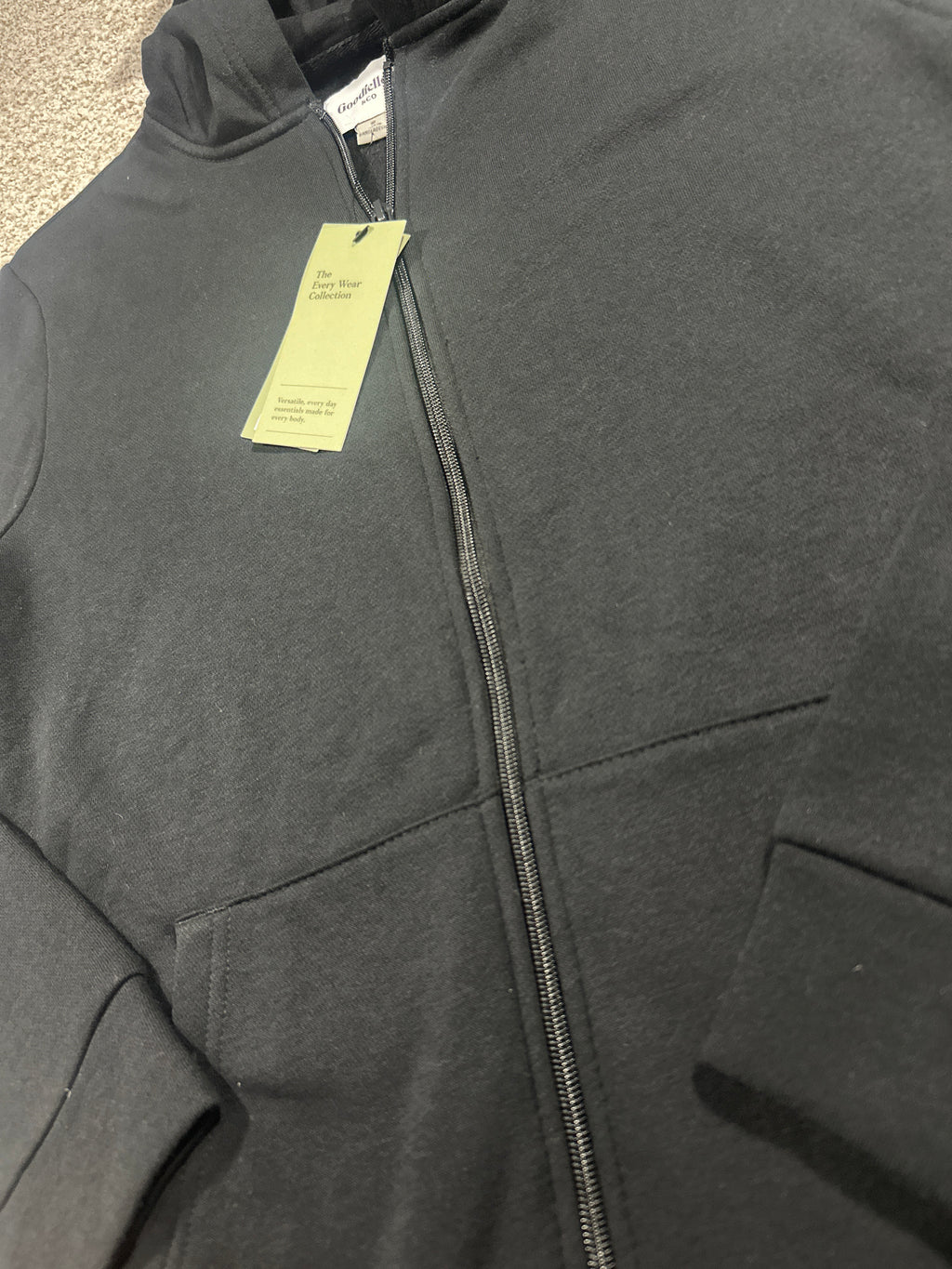Goodfellow & Co Every Wear full zip hoodie S details