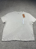 Goodfellow & Co textured vintage pocket T-shirt XXL cream