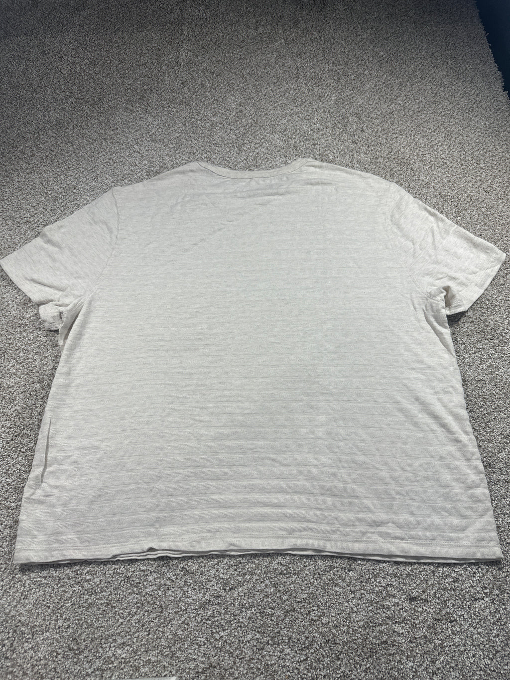 Goodfellow & Co textured vintage pocket T-shirt XXL cream