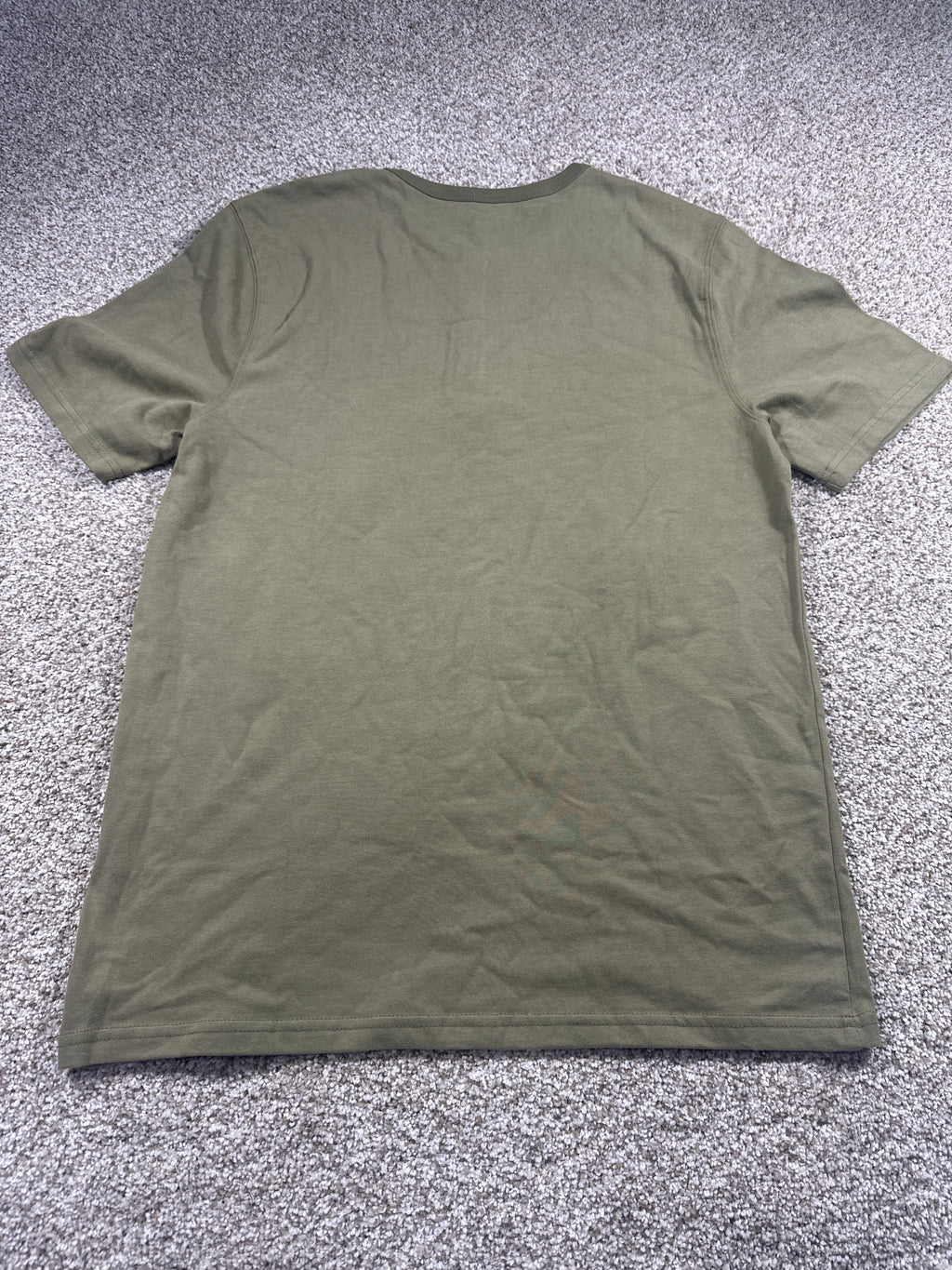 Goodfellow & Co vintage henley T-shirt men's medium olive green