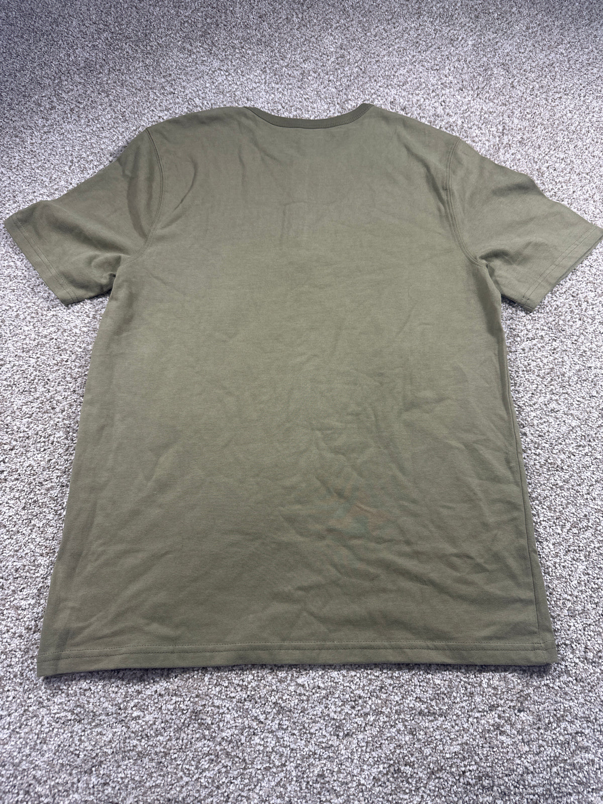 Goodfellow & Co vintage henley T-shirt men's medium olive green
