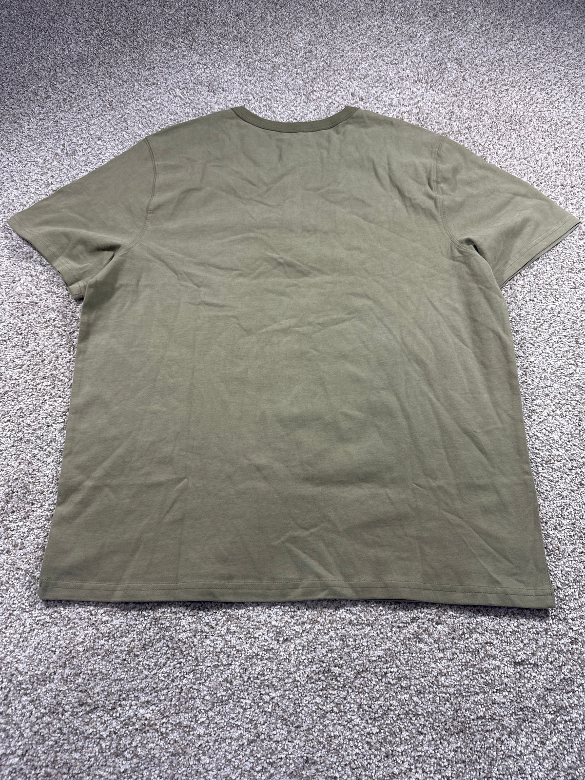 Goodfellow & Co vintage henley T-shirt men's large olive green