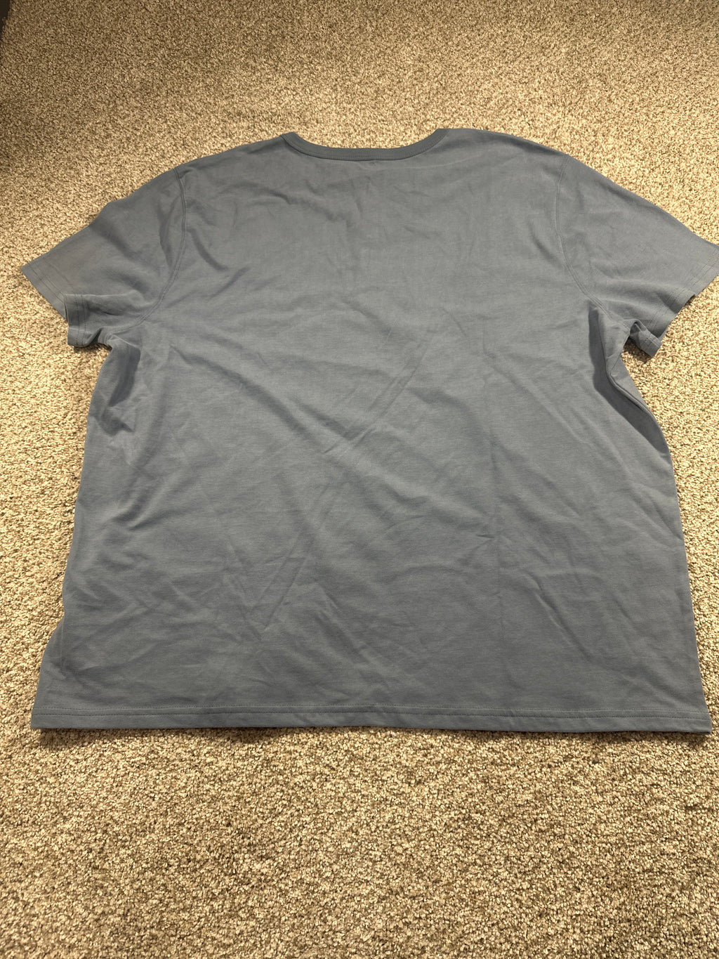 Goodfellow & Co vintage henley T-shirt men's XXL blue