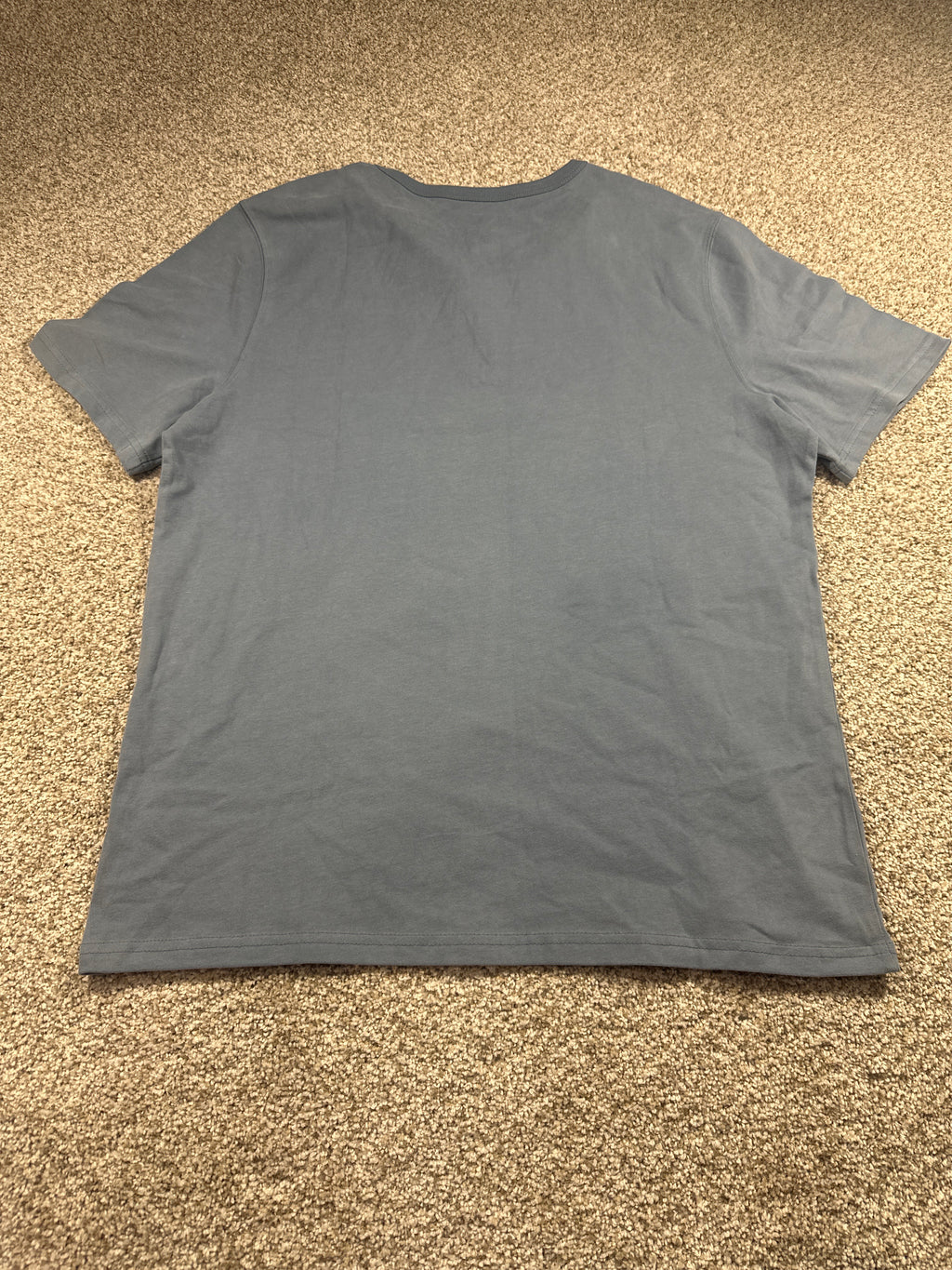 Goodfellow & Co vintage henley T-shirt men's large blue