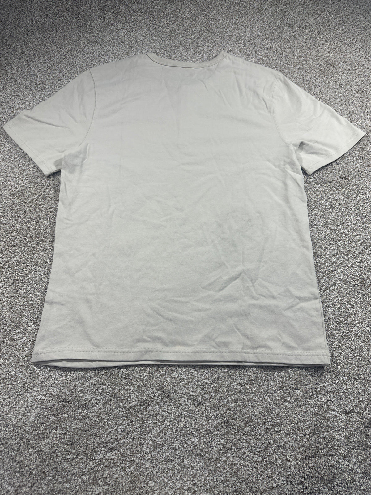 Goodfellow & Co vintage henley T-shirt men's medium light beige