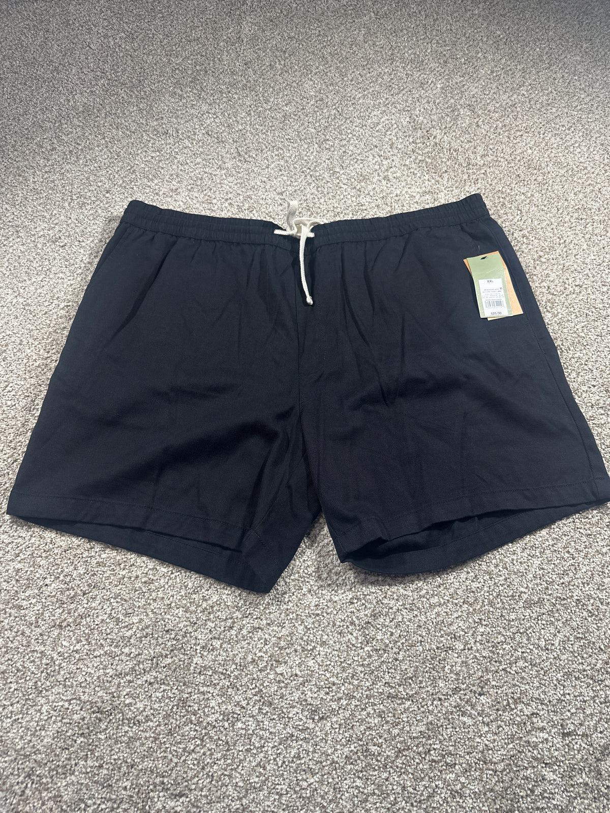 Goodfellow & Co vintage washed shorts men's XXL black